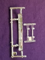 1991 Chevy S-10 Lowrider FRONT BUMPER & SIGNAL LIGHTS from Revell 1:25 Model 91