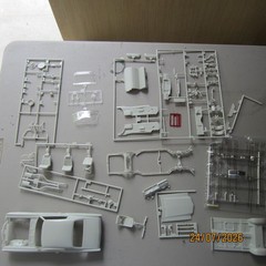 MPC/AMT model car 1/25 scale junkyard for parts only