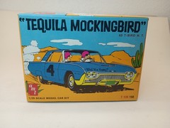 AMT Tequila Mockingbird 63 T-Bird Model Kit 1:25 Open Box Complete