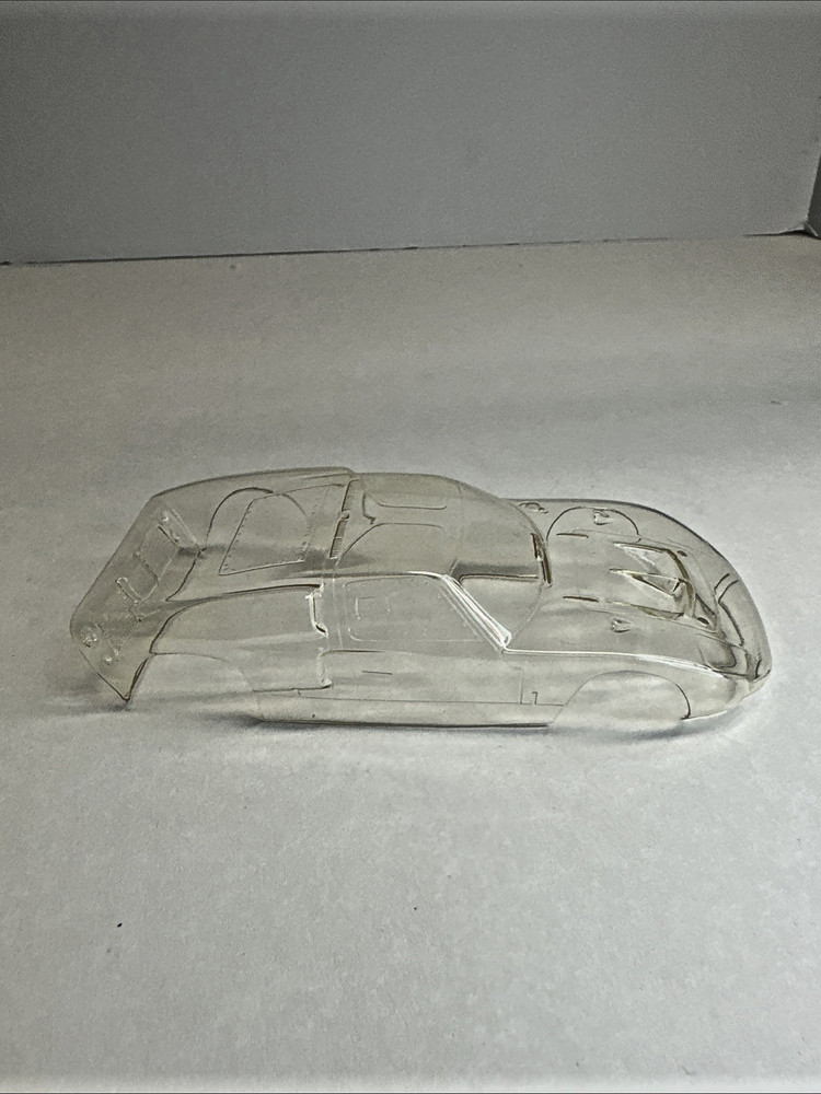 Slot Car Clear Body Ford GT Race Car New 1/32
