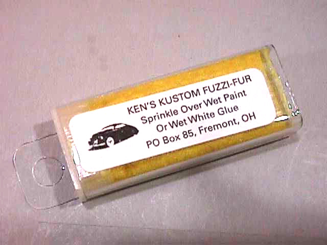 Ken’s Kustom Fuzzi-Fur Flocking – #104 – Yellow