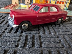 1949 FORD V-8 * 4 DOOR 1/25 scale – PROMO – Original Metal Base