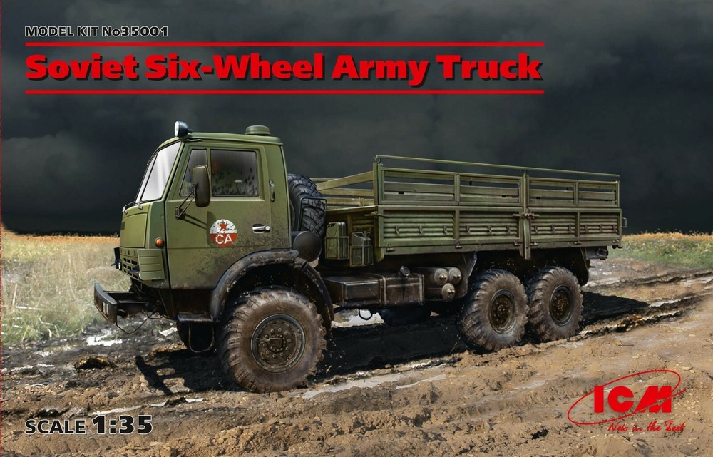 ICM 35001 Soviet Six-Wheel Army Truck 1/35