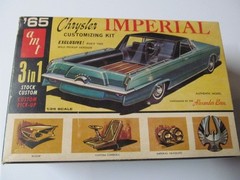 1965 Chrysler Imperial AMT Model car empty box