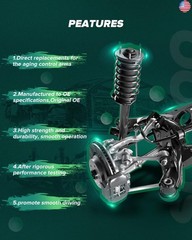 SCITOO 10-PC SET Suspension Kit for 2006-2007 For Jeep Liberty – Upper Control