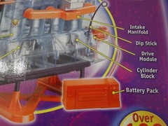 Smithsonian Motor-Works – 4 Cylinder Working Car Engine Model Kit # 90805 NEW