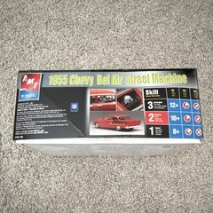 AMT Ertl 1955 Chevy Bel Air Street Machine 1:25 Plastic Model Kit Skill 2 31931
