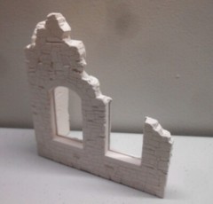 Dioramas Plus 1/35 Architectural Ruins + Rubble # 5 NIB Great Detail!