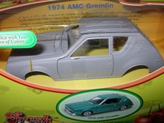 MOTOR MAX FRESH CHERRIES 1974 AMC GREMLIN 1:24 DIE-CAST METAL MODEL KIT Primer