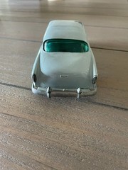 LOOK! 1954 CHEVY BELAIR 2 DOOR HT DEALER PROMO MODEL CAR BANK – Light Blue Gray