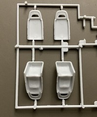 Chevy SSR Seats Revell 1/25 Scale Model Car Parts Kit Bash Custom 85-7206