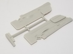 1958 Edsel Pacer INTERIOR SIDE PANELS from AMT 1:25 Model Kit 58