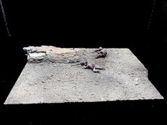1/35 Scale Military Diorama Base Terrain Display Model Soldiers Figures Diecast
