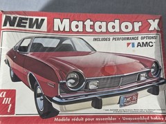 RARE Vintage 1/25 AMT AMC NEW MATADOR X T467 NEW OLD STOCK FACTORY SEALED 1976