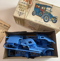 RARE 1967 PYRO Vintage Brass Car Model Kit ” 1906 Renault Towne Car ” for parts