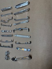 Bumpers 50’s 60’s Various Grills Custom 1/25 Scale Model Various Chrome PARTS