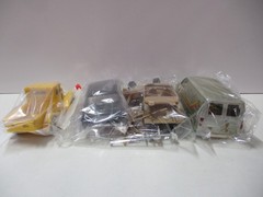 Vintage Plastic Model Parts Lot with Ford Van and 1940’s Ford Pickup
