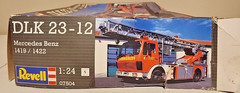 Revell DLK 23-12 Mercedes Benz 1419 / 1422 Kit 07504 Open Box Sealed Bags 1:24