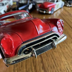 Built Model Car, Oldsmobile Vintage Style Race Car, short track car 1/25 Scale