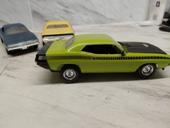 Model Junkyard/parts Plastic ,Nice Custom Car Lot Of 4 Mopars