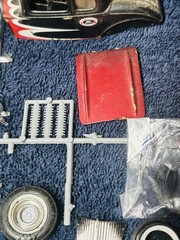 Vintage AMT 1940 Ford Deluxe Coupe Model Kit Parts Lot 1960’s Issue Extra Parts