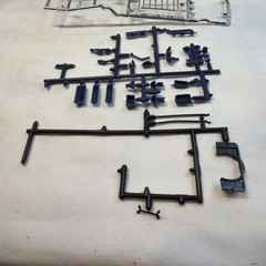 MPC Class Action Monte Carlo Vintage Blue Model Kit Missing Pieces For Parts