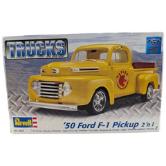 Revell 85-7203 1950 Ford F-1 Pickup 2n1 1:25 Model Kit Open Box