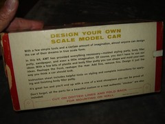 AMT 189 Original kit 1962 Ford Falcon Futura Box open Rare Kit Partial build
