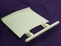1960 Chevy Nomad Station Wagon HOOD from AMT 1:25 Model Kit 60 Chevrolet