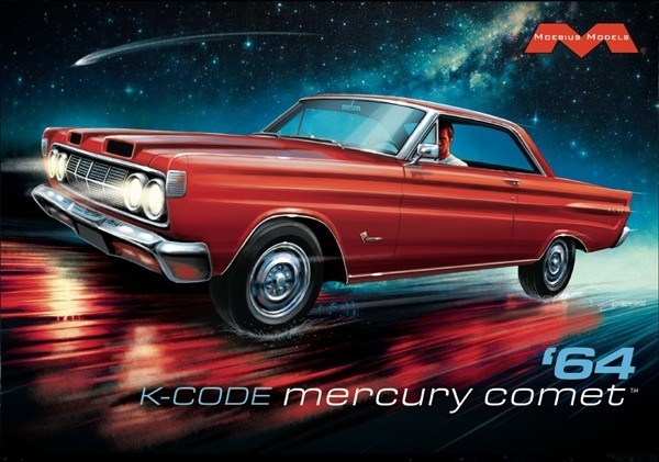 Moebius 2750 K-Code Mercury Comet ’64 1/25 model kit