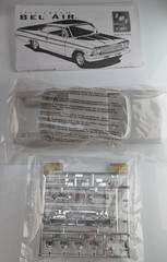 AMT ERTL Classics 1962 Chevy Bel Air 1:25 Model Kit 31926 Open Box Sealed Bags