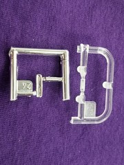 1991 Chevy S-10 Lowrider INTERIOR MIRROR & DOME LIGHT from Revell 1:25 Model Kit