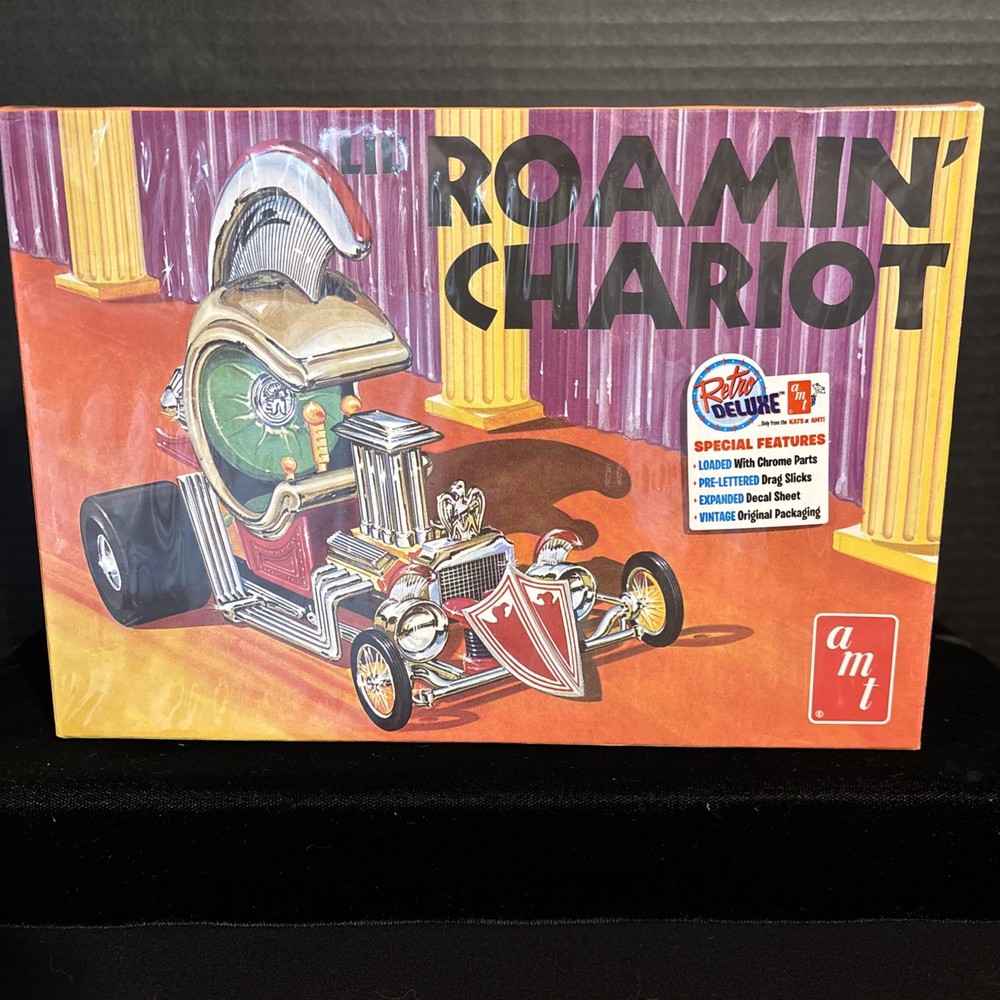 AMT 1487 LIL’ ROAMIN’ CHARIOT MODEL KIT-NIB-1/25 SCALE