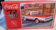 AMT 1/25 Scale 72 Chevy Fleetside Pickup Truck Coca Cola SEALED Free Shipping