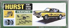 RETRO DELUXE AMT HURST HEMI UNDER GLASS BARRACUDA DRAG CAR in 1/25 1153 ST