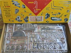 *RARE! *VINTAGE *ORIGINAL JOHAN 1960 DESOTO ADVENTURER Model Kit *SEALED BAGS”!