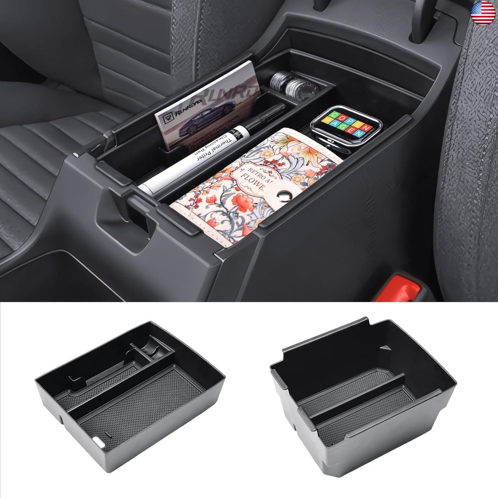 RUNROAD Center Console Organizer Tray Compatible with 2025 Kia K4 Accessories,