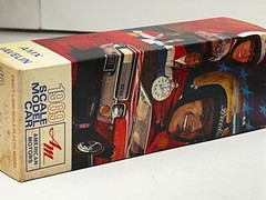 Jo-Han 1969 AMC Javelin SST Promo Car with Original Box, Red to Blue