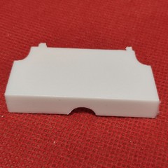 Rear Seat Delete 1969 Plymouth Barracuda 1:25 Scale Model Car Part MPC