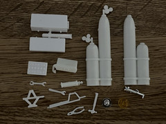 Accessories & Tools from AMT 34-63 Ford Pick Up Kits