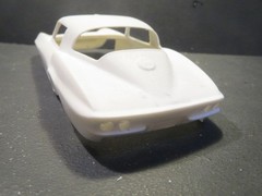 67′ Corvette AWB Resin Body & ‘The Shark” Decal from Fremont Racing