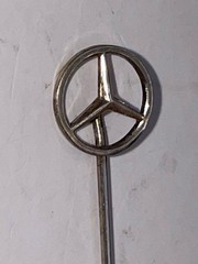 PRAMETA Kolner 1948 Mercedes Benz Promo Sterling Silver 2” Lapel Stick Pin ONLY