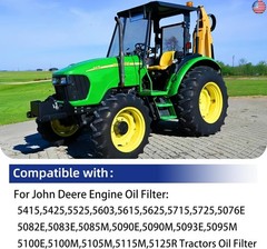 E504836 For John Deere Engine Oil Filter Replacement 5415 5425 5625 5076E