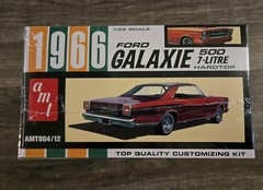 AMT 904/12 1966 Ford Galaxie 500 7-Litre Hardtop Model Kit Brand New Sealed