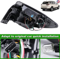 Tail Lights Outer Right Passenger Side Taillight Compatible with Chevrolet