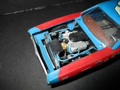 Vintage/MPC/Built/Plastic/Model(NASCAR/#43/R.PETTY/DODGE/CHARGER)1970’s/Nice