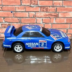 Toyco 1/10 Touring Car Series Nissan Skyline GT-R RC Car Blue White Red Black