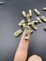 3D Printing 1/450 Us Military Tactical Armored Vehicle Model Package 17 Vehicles