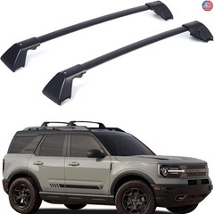 ZXMOTO Roof Rail Rack Cross Bars Crossbars Fits for Ford Bronco Sport