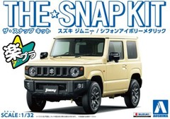 Aoshima 1/32 The Snap Kit Suzuki Jimny Color Coded Model Kit from Japan 1754